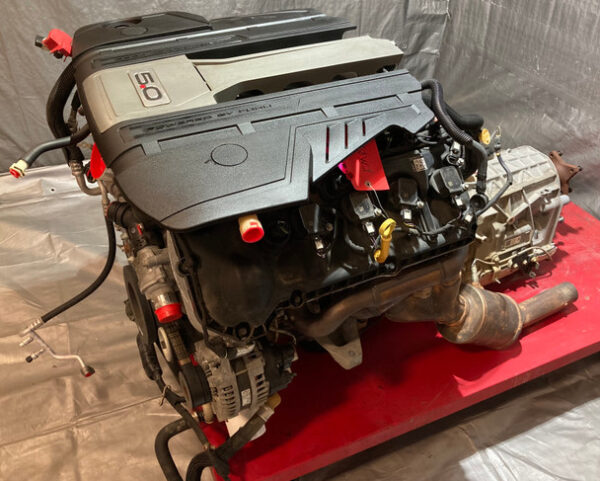 2018-2021 Ford Mustang GT S550 5.0 Gen 3 Coyote V8 Engine Long Block w/ 10R80 Automatic Transmission / 52K FM012 - Image 5