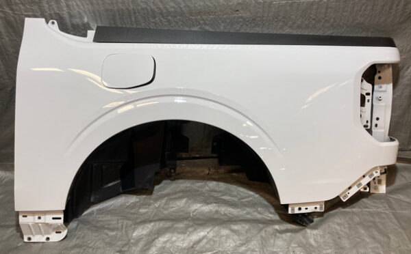 2022-2023 Ford Maverick OEM Driver Side Rear Quarter Panel Pickup Bed Shell / Oxford White / MV004