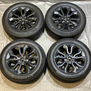 2022-2024 Ford Maverick 18" Black Painted Wheels Rims w/ Michelin Tires / Set of 4 / MV004
