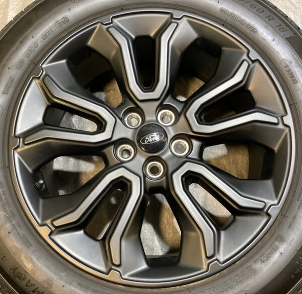 2022-2024 Ford Maverick 18" Black Painted Wheels Rims w/ Michelin Tires / Set of 4 / MV004 - Image 3