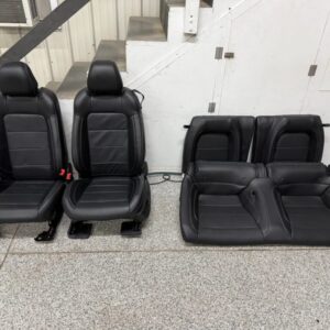 2018-2023 Ford Mustang GT Black Leather Coupe Front Rear Power Seats Heat Cooled
